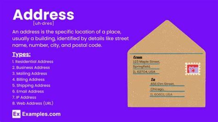 address example