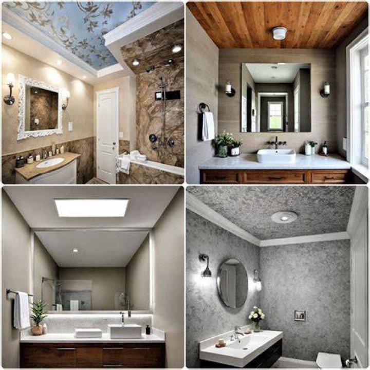bathroom ceiling