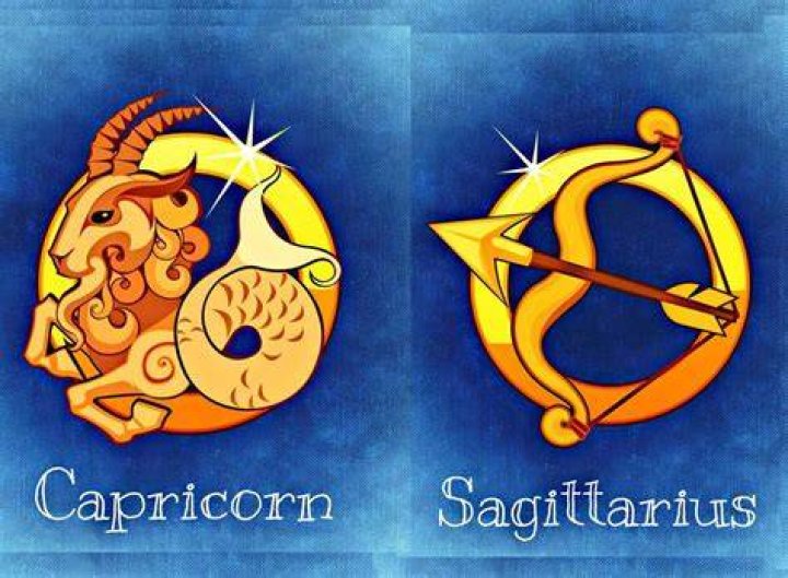 Capricorn and Sagittarius
