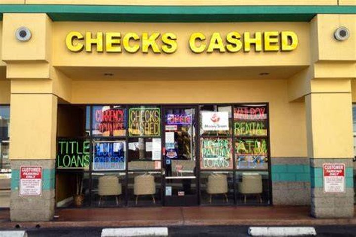 check cashing service