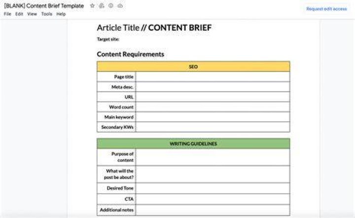 Content Brief
