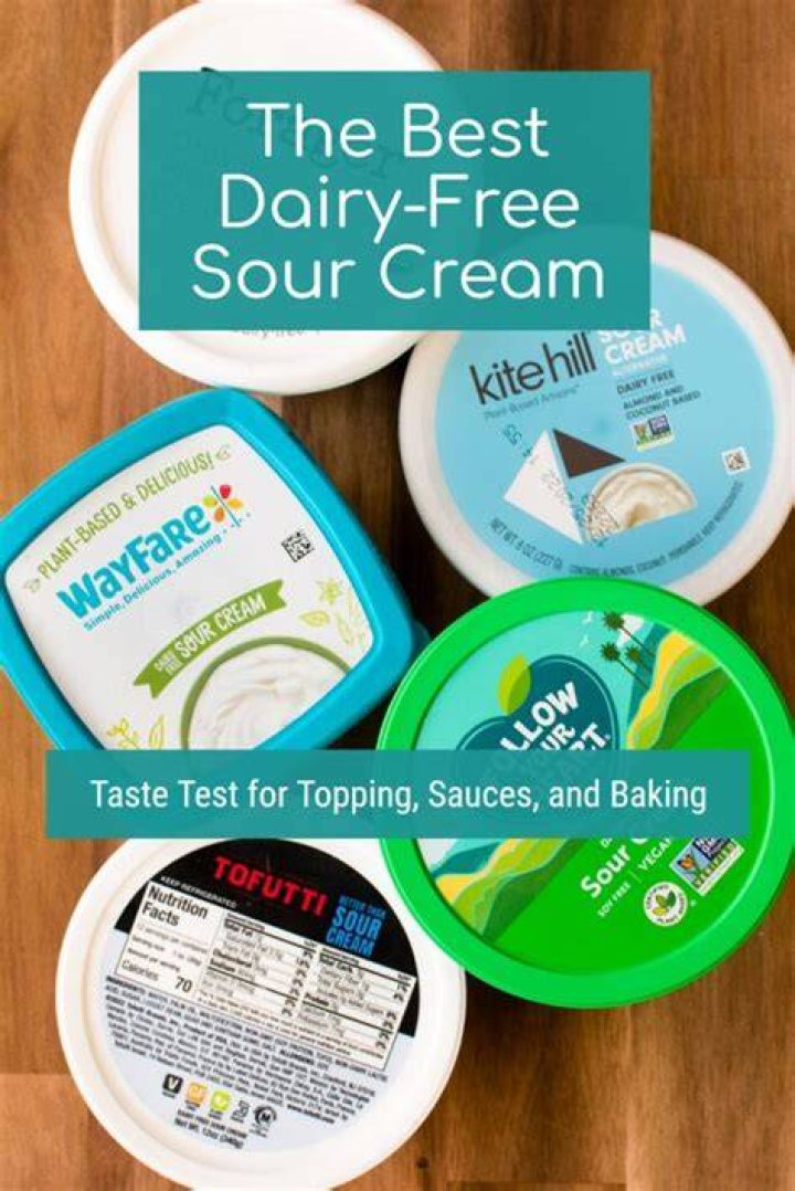 dairy free sour cream substitute