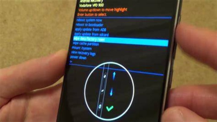 factory reset android phone