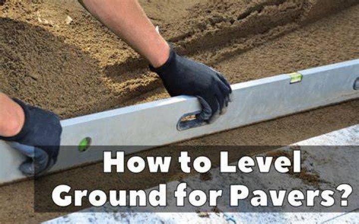 how to level ground for pool without digging
