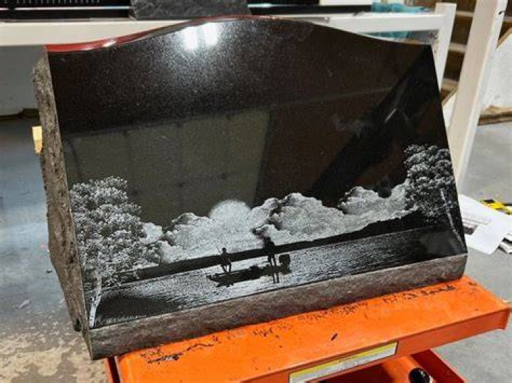 Laser Etching on Monuments
