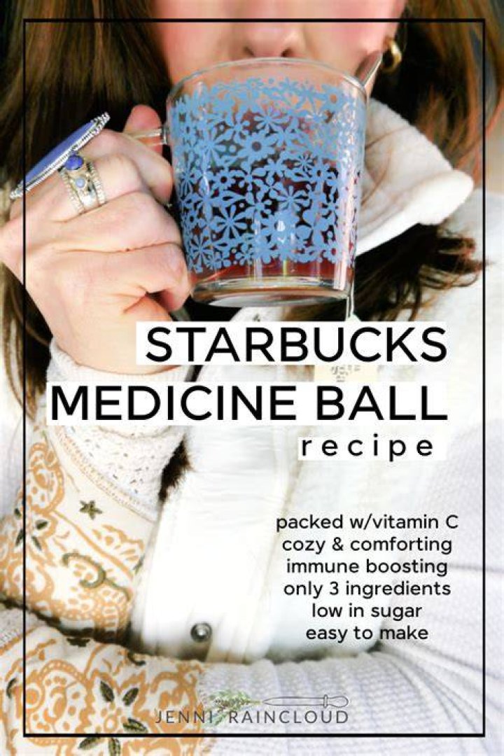 Medication Ball Starbucks Recipe