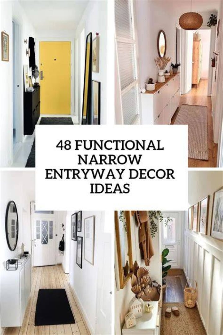 narrow entryway ideas