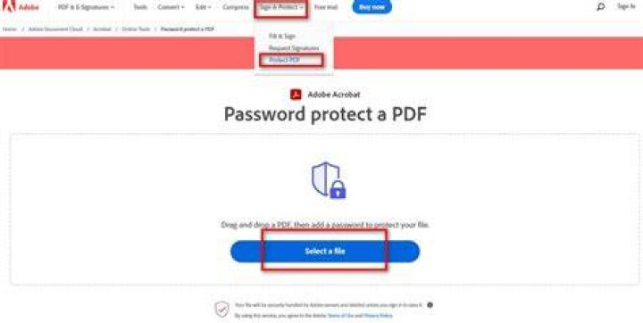 password protect pdf free