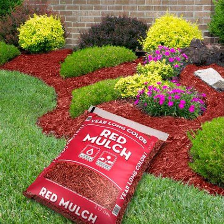 red mulch