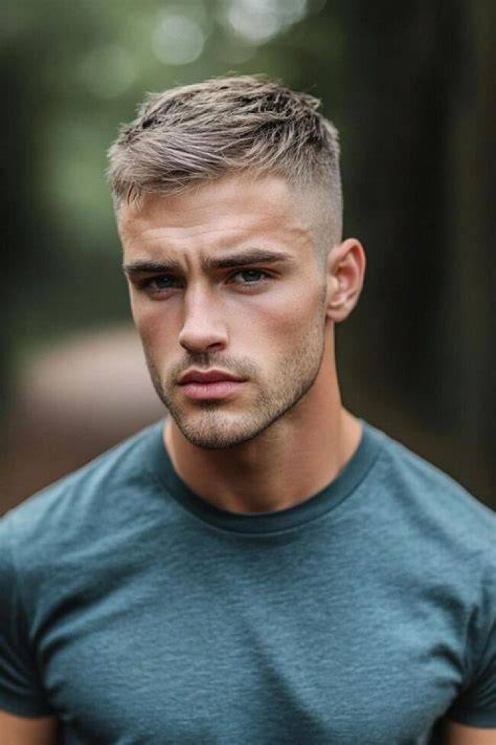 simple haircut for men