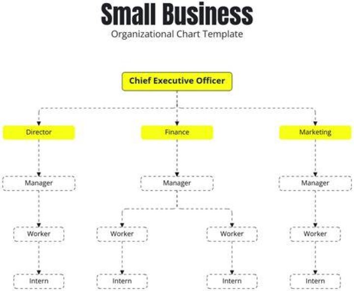 small business organizational chart