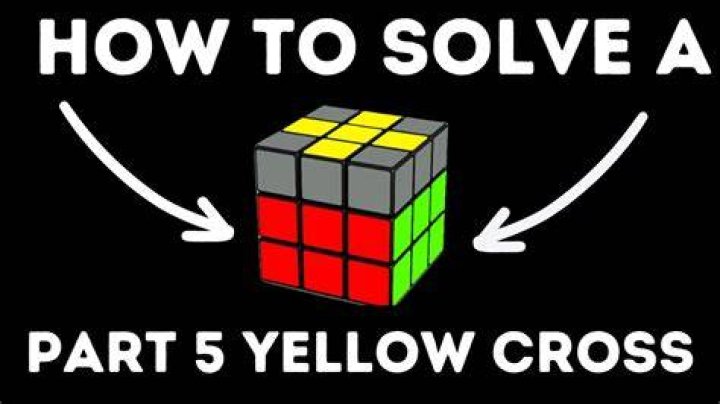 solve the yellow cross
