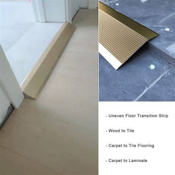 uneven floor transition ideas