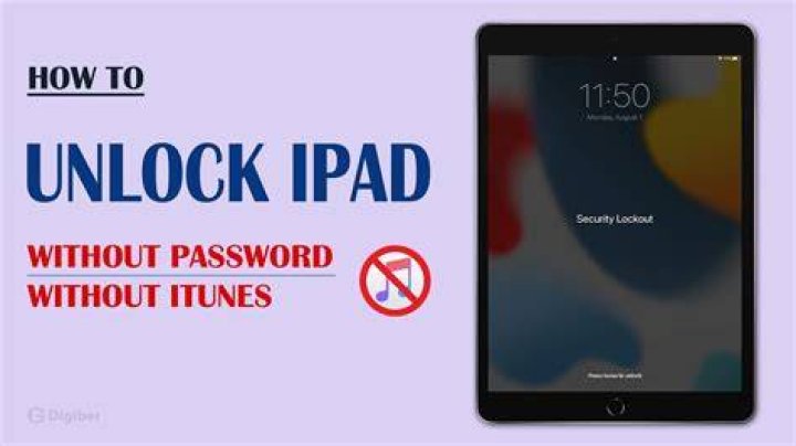 unlock ipad