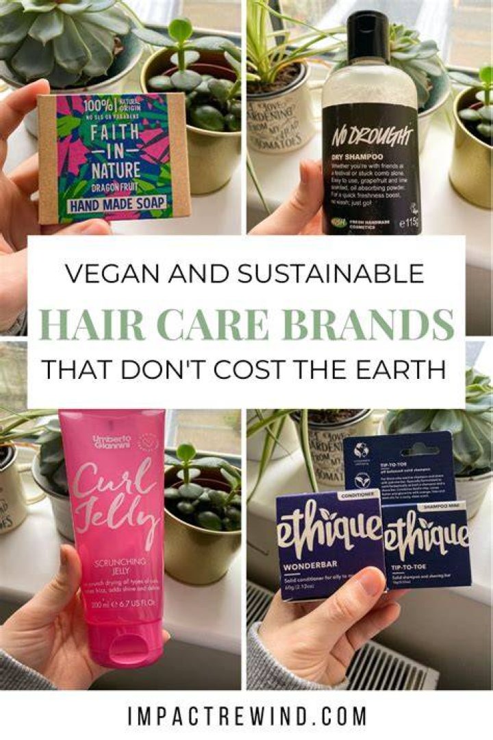 vegan hair products