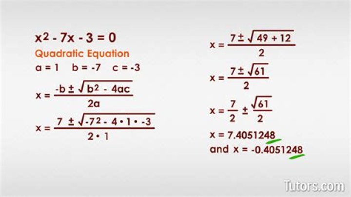 what is an equation in math