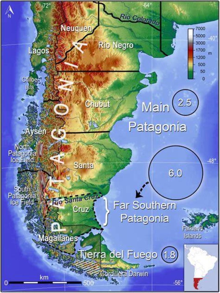where is patagonia located